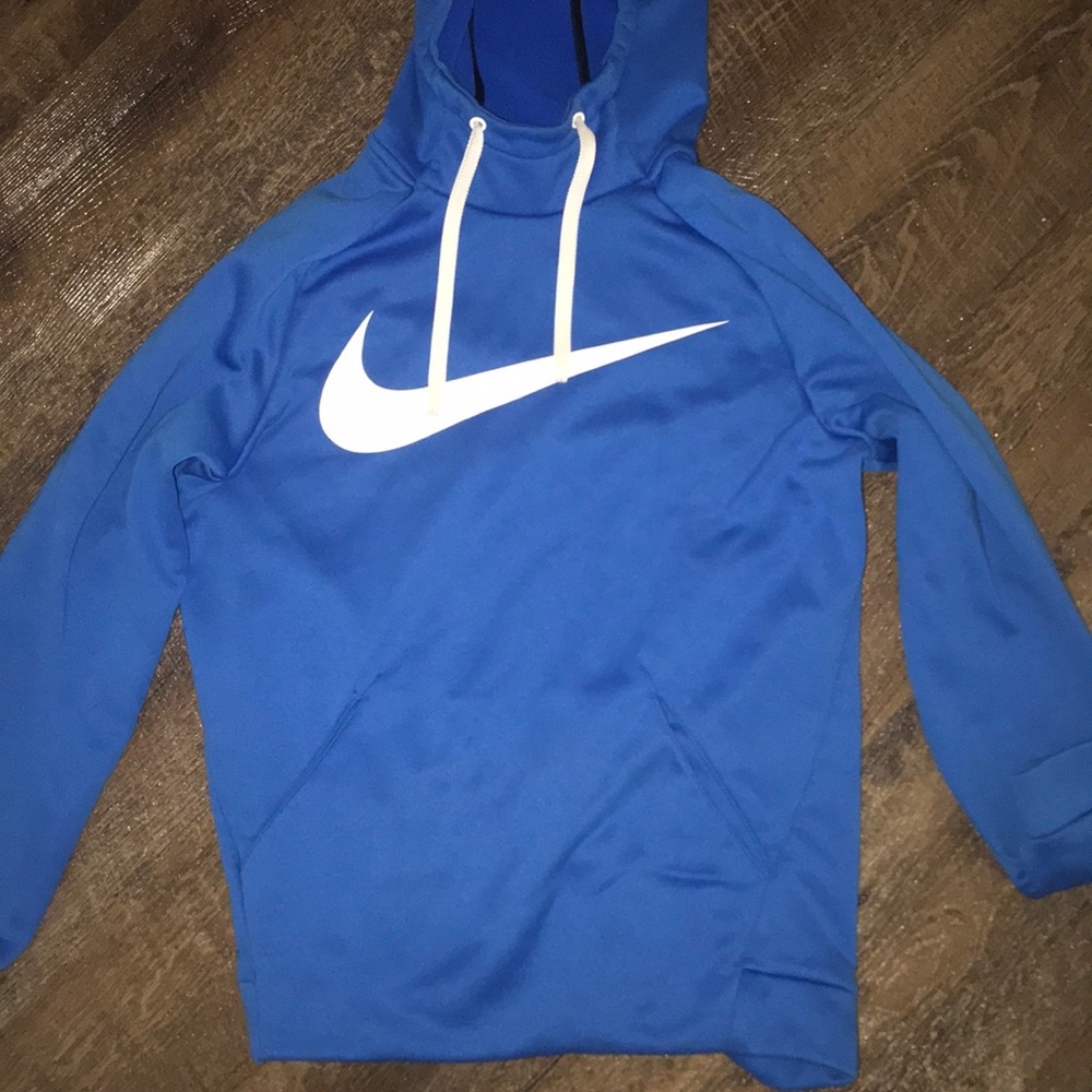 perfectly good blue men’s hoodie